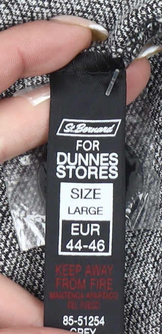 Dunnes Stores Women Grey Check Blazer Jacket Size 16