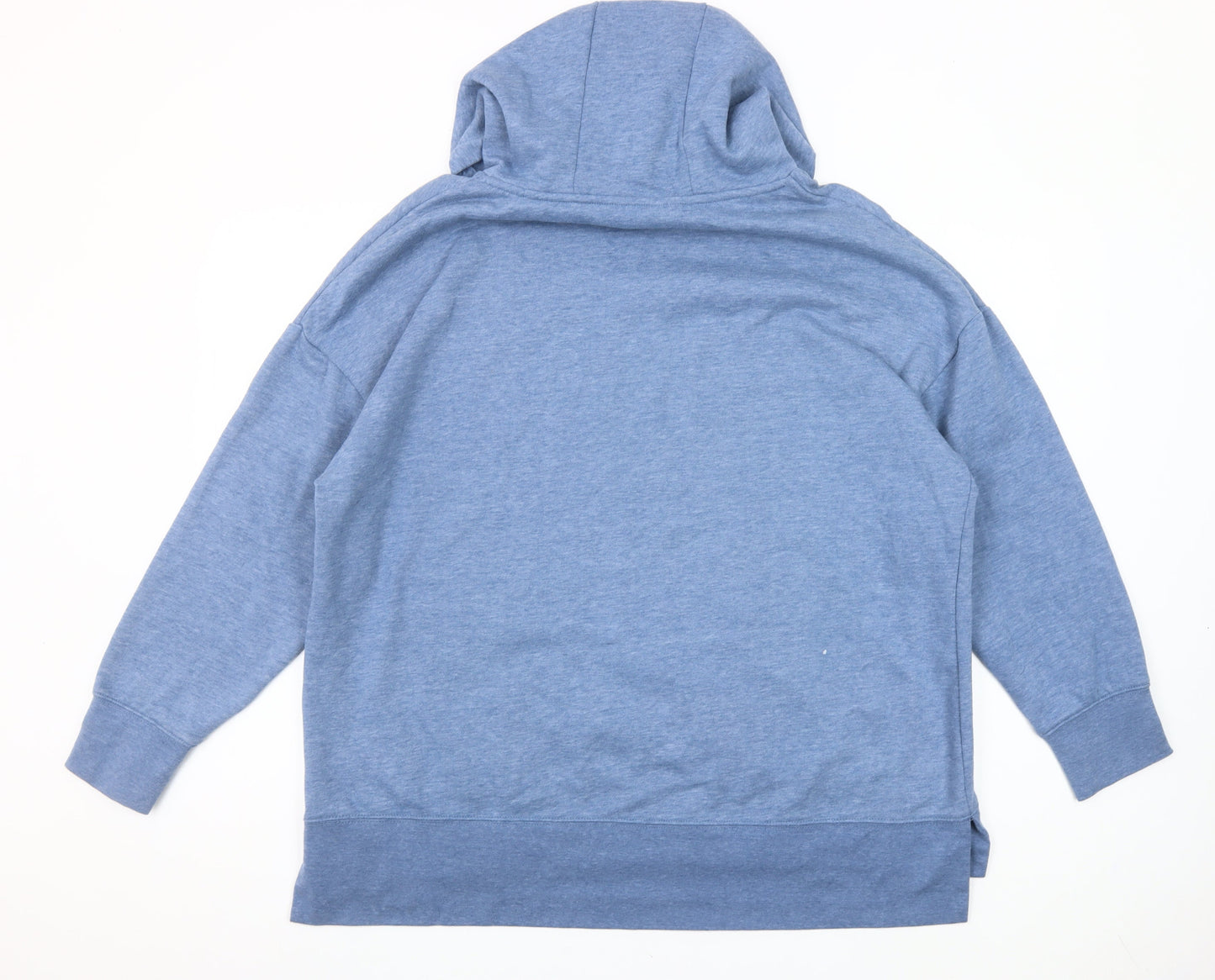 St. Bernard Dunnes Women’s Blue Pullover Hoodie Size L Relaxed Fit