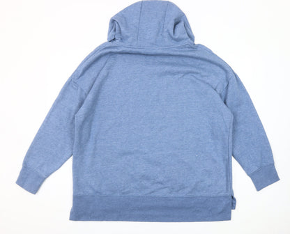 St. Bernard Dunnes Women’s Blue Pullover Hoodie Size L Relaxed Fit