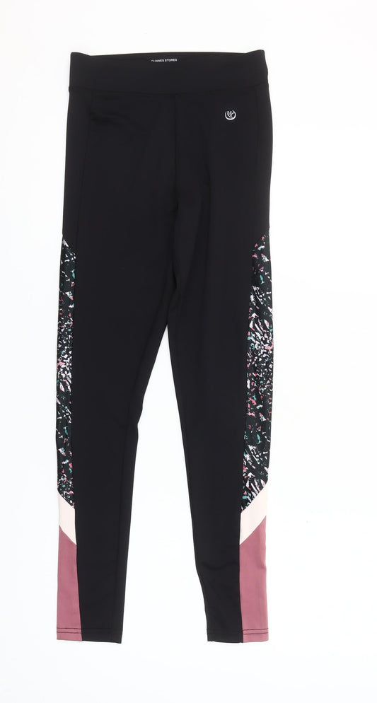 Dunnes Stores Women’s Black XS Slim Fit Activewear Leggings