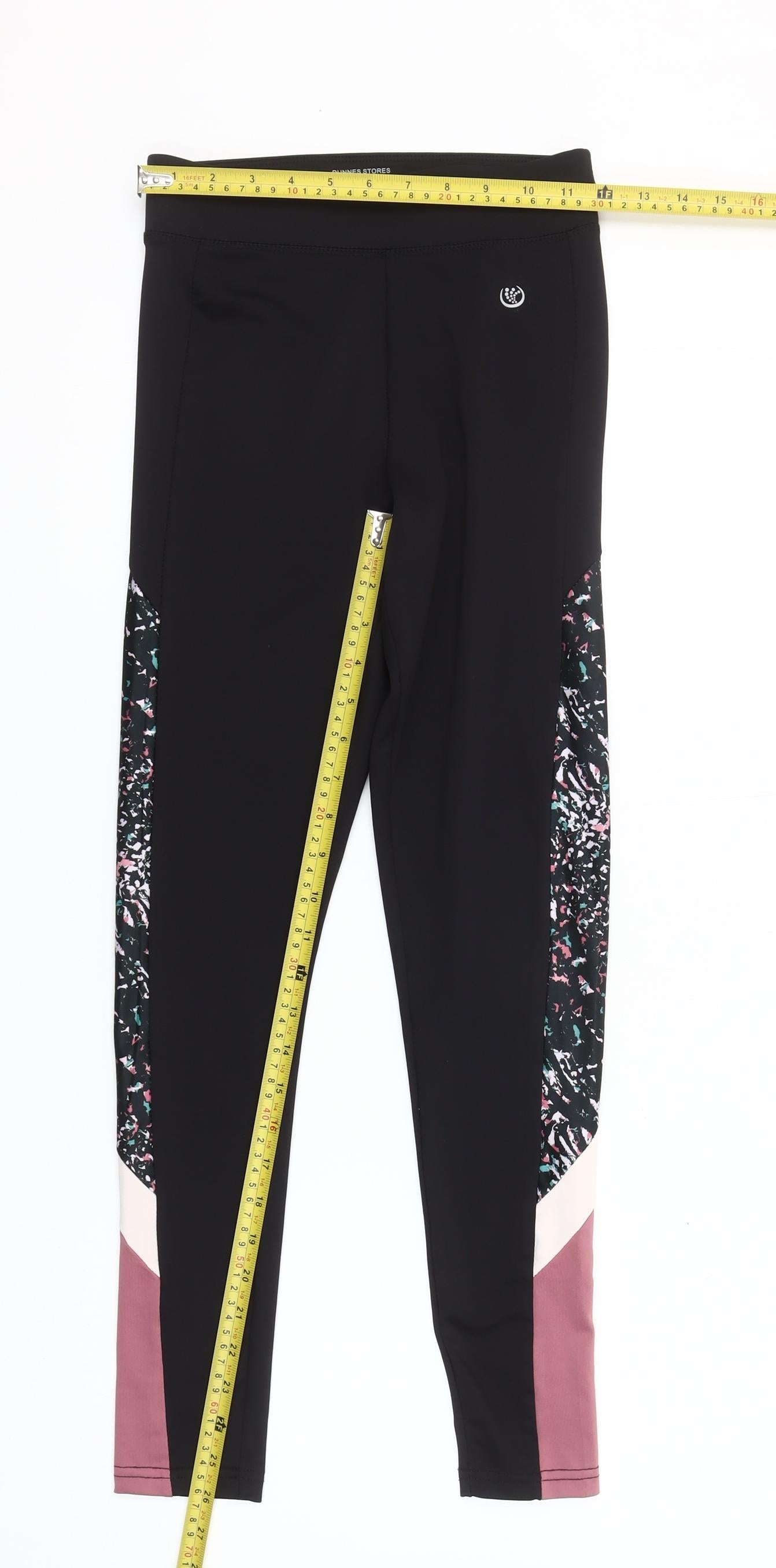Dunnes Stores Women’s Black XS Slim Fit Activewear Leggings