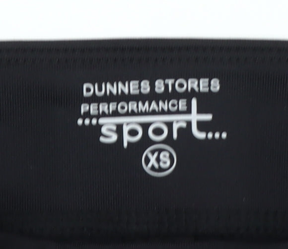 Dunnes Stores Women’s Black XS Slim Fit Activewear Leggings