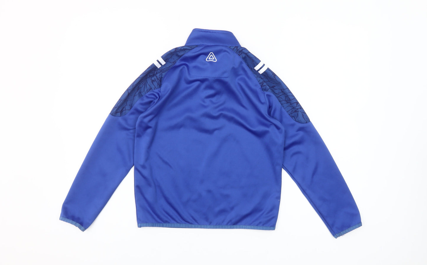 Azzurri Boys Blue 9-10Y 1/4 Zip Sports Sweatshirt Training Top