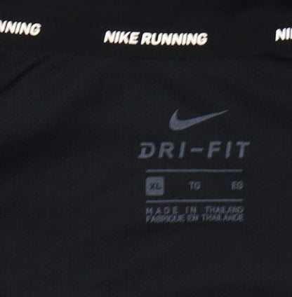 Nike Women Black XL Dri-Fit Running Long Sleeve 1/4 Zip Top