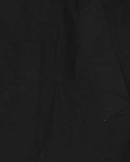 Blarney Woollen Mills Men's Black Cotton Overcoat Size M