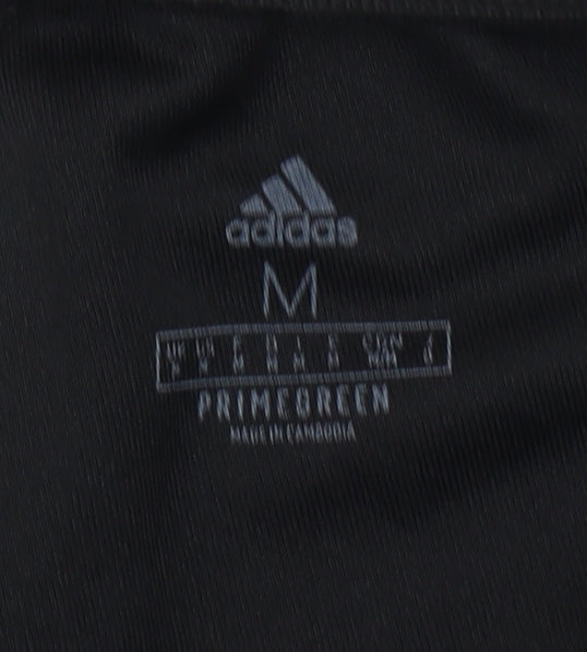 Adidas Women’s Black Tapered Track Pants M Regular Fit Activewear