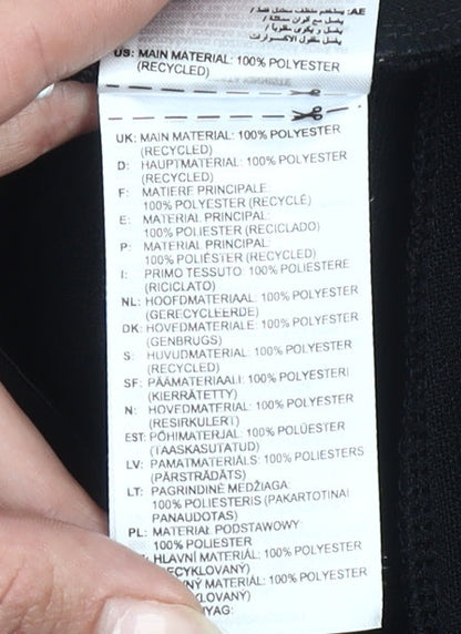 Adidas Women’s Black Tapered Track Pants M Regular Fit Activewear