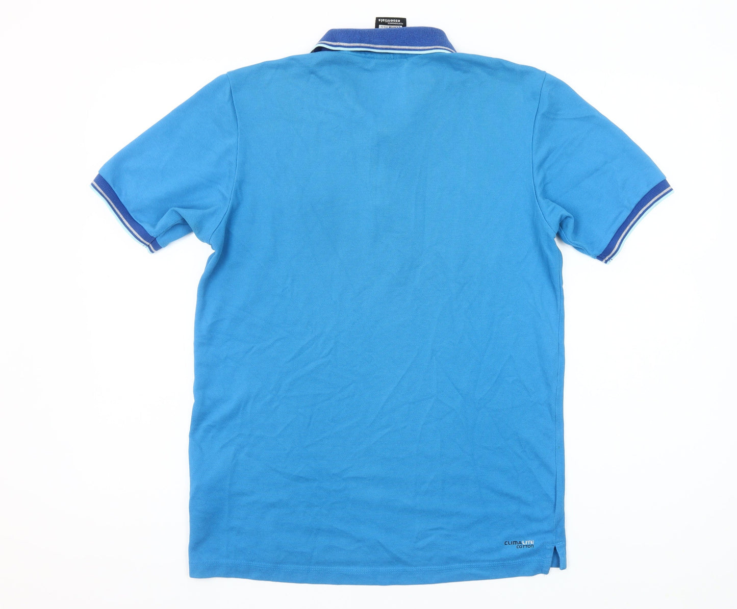 Adidas Men’s Blue Polo Shirt Size S Clima365 Essentials Sportswear