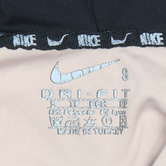 Nike Women’s Beige Full Zip Hoodie Jacket Size S Dri-Fit Training