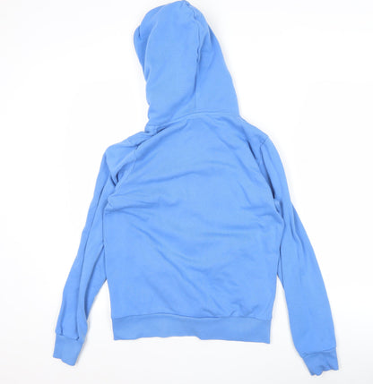 ONLY PLAY Women’s Blue Full Zip Hoodie Size L Sportswear