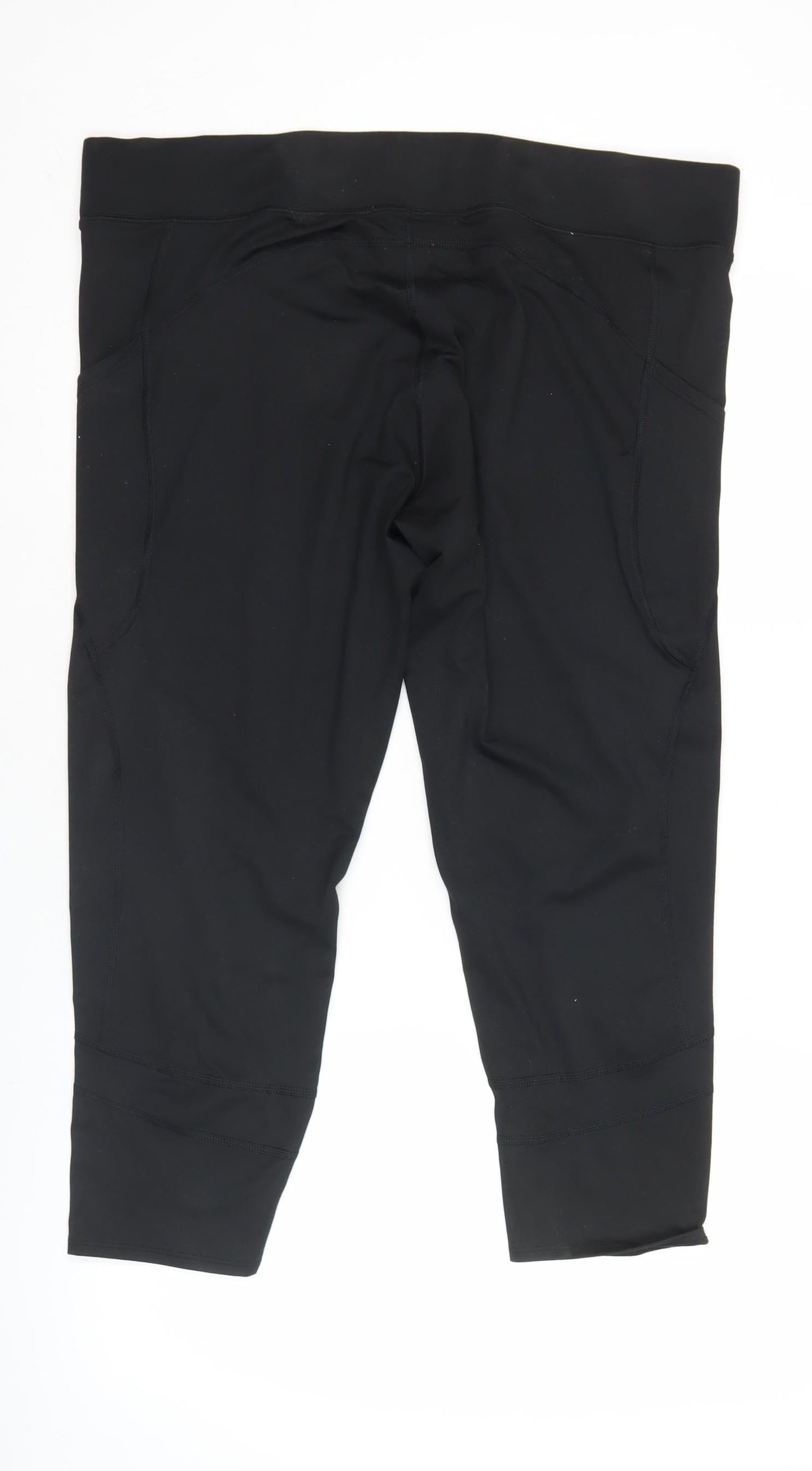 Dunnes Stores Women’s Black XL Activewear Leggings Gym Yoga Slim Fit