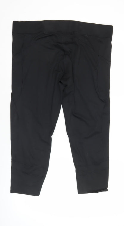 Dunnes Stores Women’s Black XL Activewear Leggings Gym Yoga Slim Fit