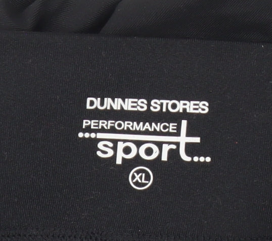Dunnes Stores Women’s Black XL Activewear Leggings Gym Yoga Slim Fit