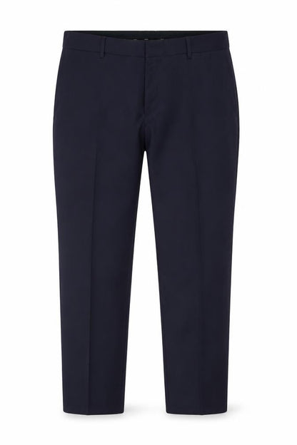 BOSS Men’s Blue Slim Fit Wool Blend Dress Pants Size 27
