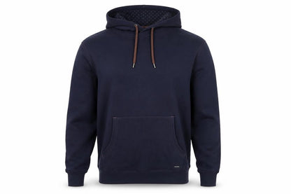 Guide London Men’s Blue Pullover Hoodie L Cotton Casual