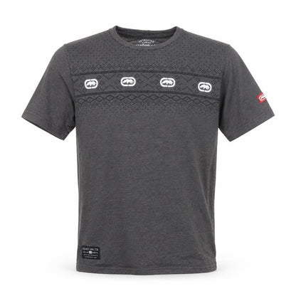 Ecko Unltd. Men’s Grey Graphic Logo T-Shirt Size M Crew Neck