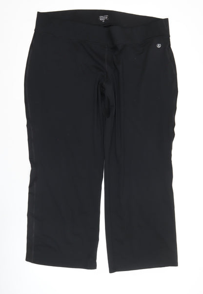 Dunnes Stores Womens Black 2XL Slim Fit Sport Leggings