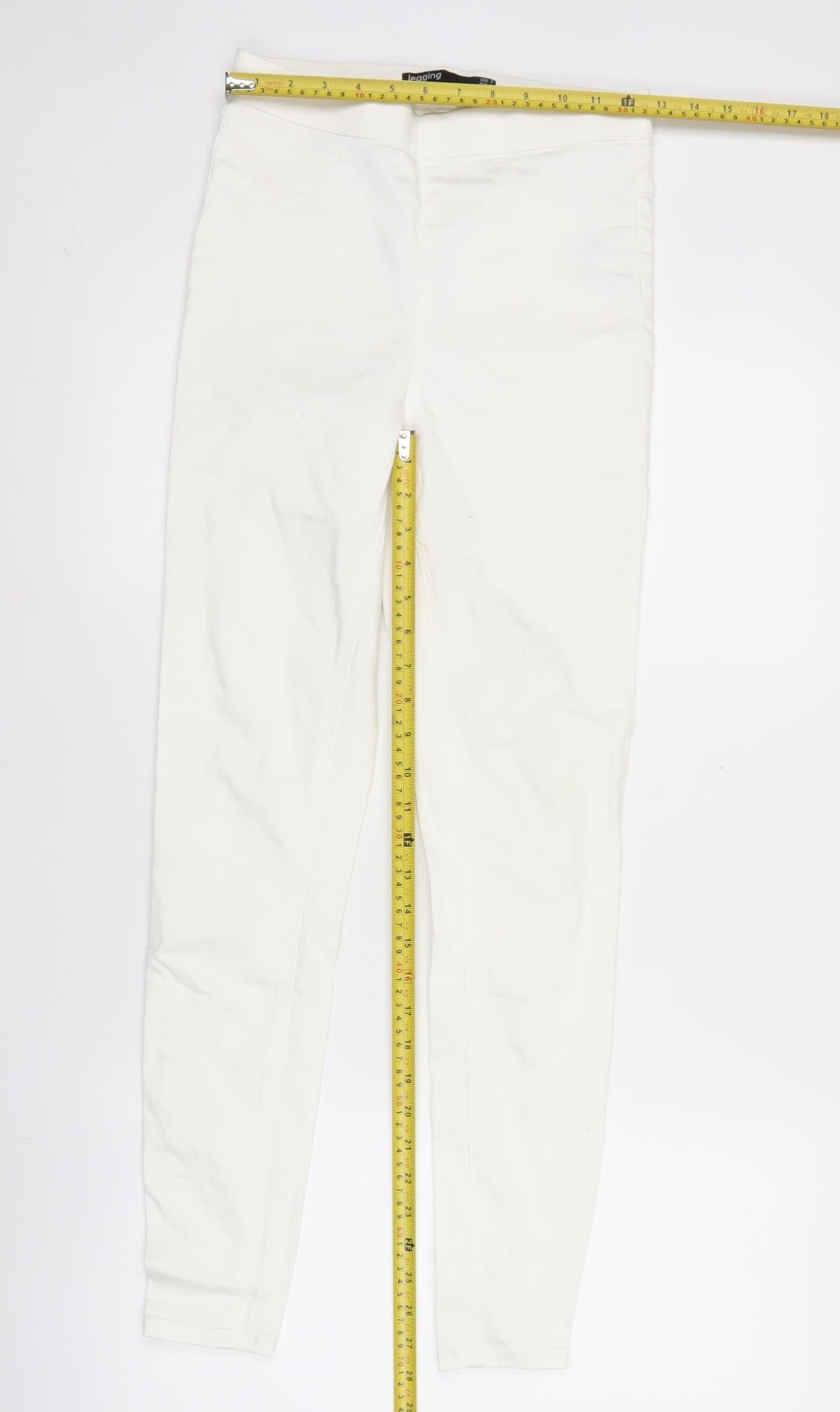 Dunnes Stores Women White Jegging Slim Jeans Size 8