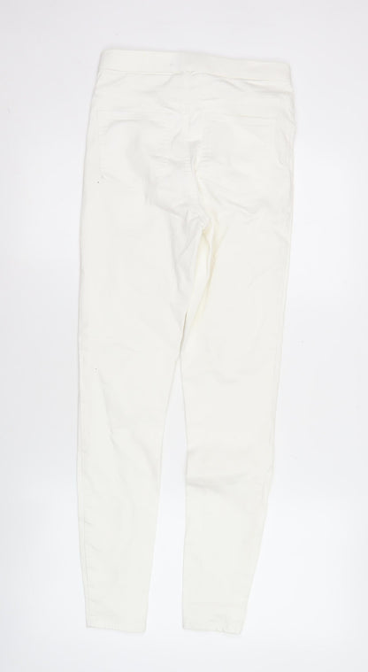 Dunnes Stores Women White Jegging Slim Jeans Size 8
