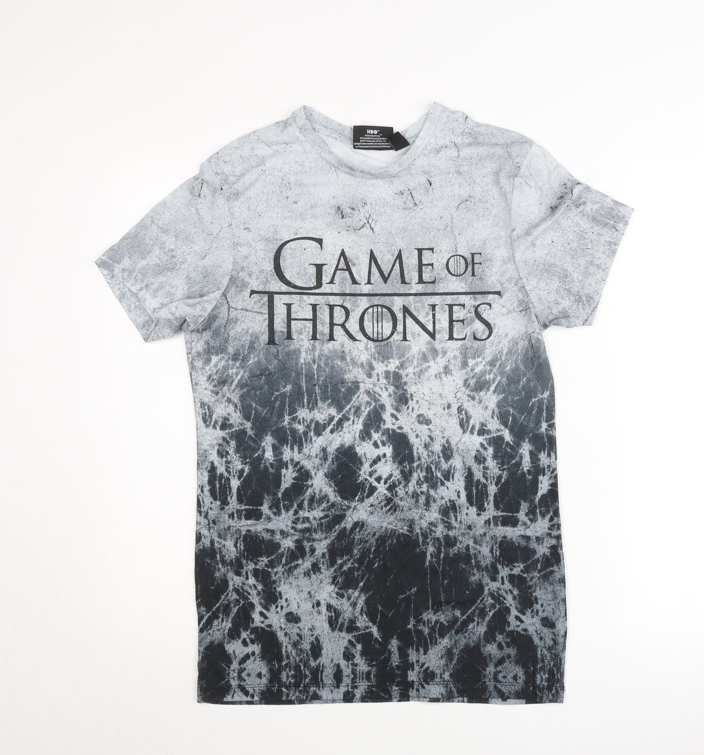 Game of Thrones Mens Grey XS Short Sleeve Graphic T-Shirt