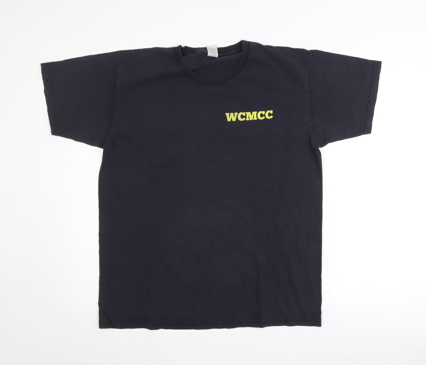 Fruit of the Loom Men's Black L Motorcycle Graphic T-Shirt 2019