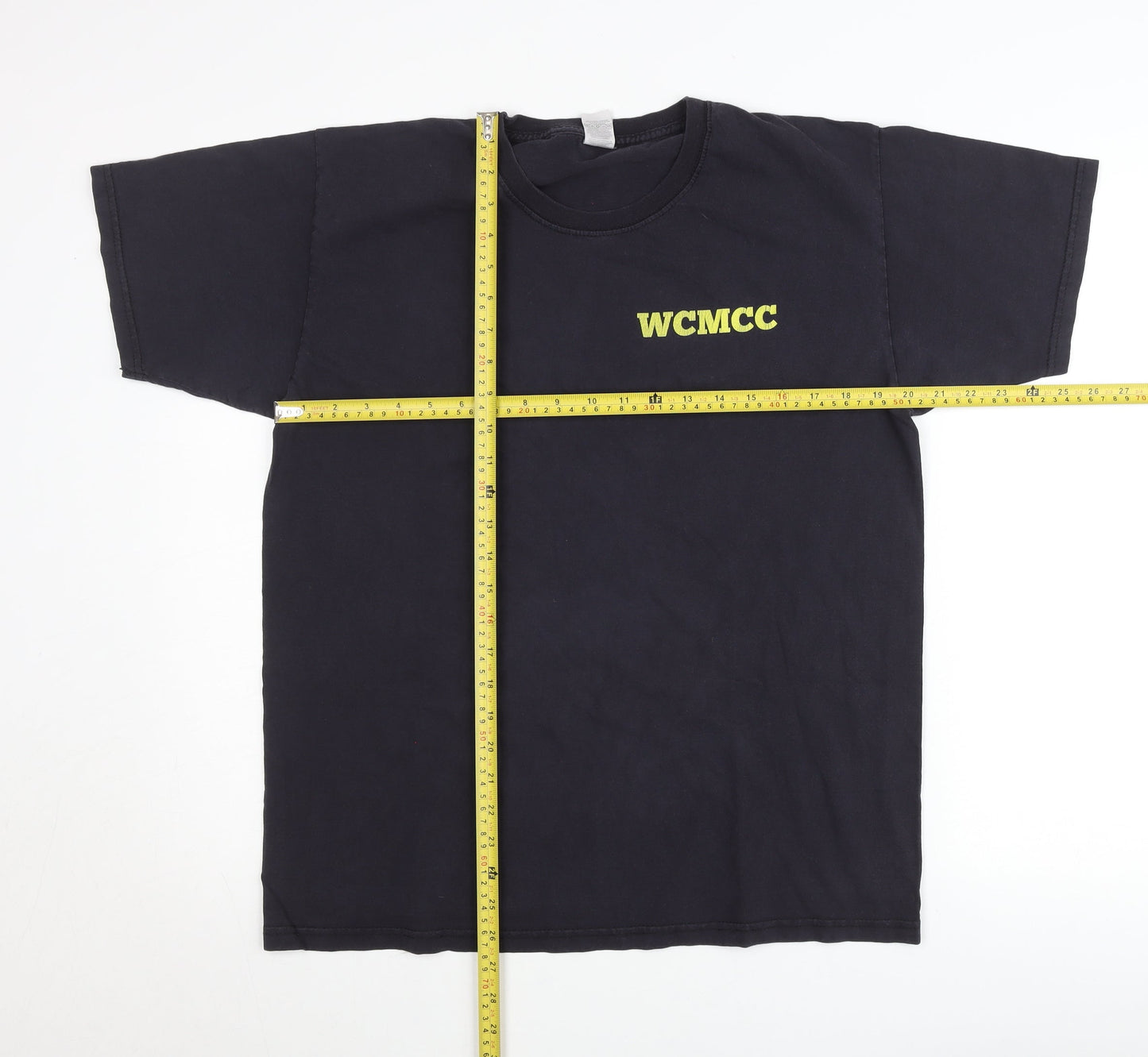 Fruit of the Loom Men's Black L Motorcycle Graphic T-Shirt 2019