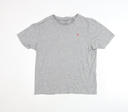 Mens UK Size L Farah Grey  T-Shirt