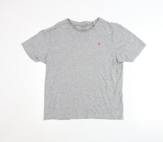 Mens UK Size L Farah Grey  T-Shirt