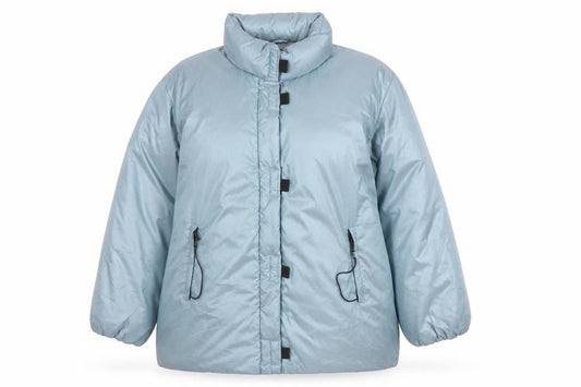 Venezia Womens Blue Puffer Jacket Coat Size 14 Insulated Winter