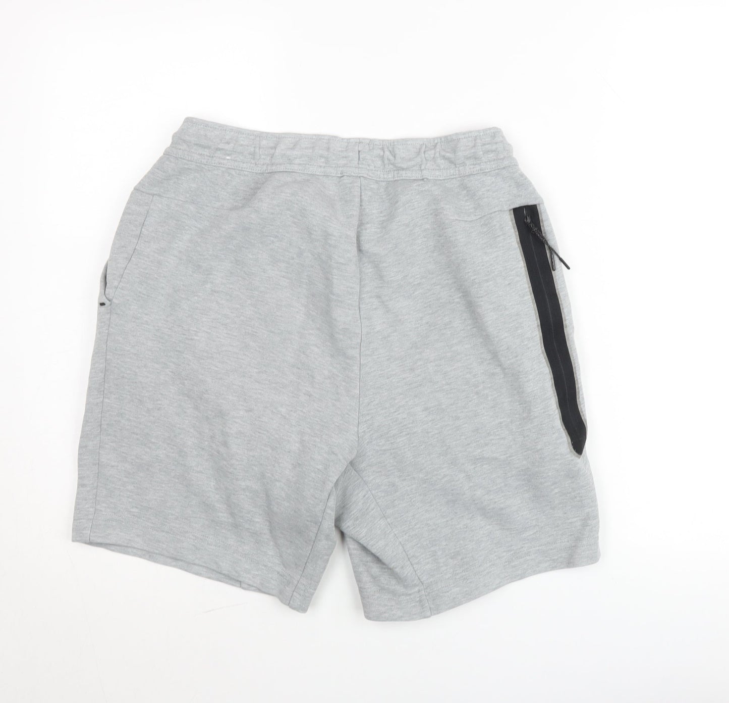 Nike Men’s Grey Sweat Shorts Size S Elastic Waist Casual Sportswear