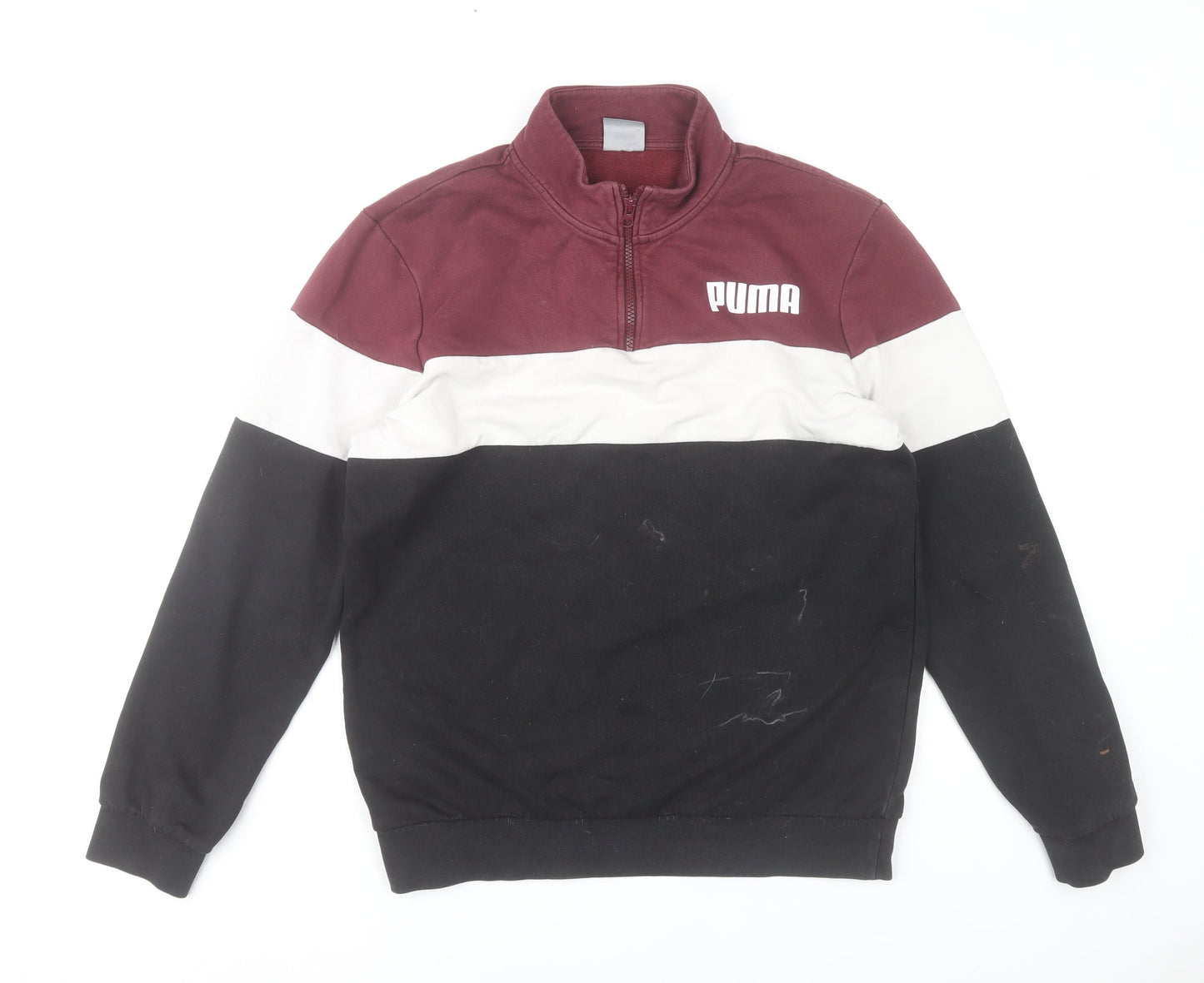 Mens UK Size M PUMA Multicoloured Pullover Sweatshirt