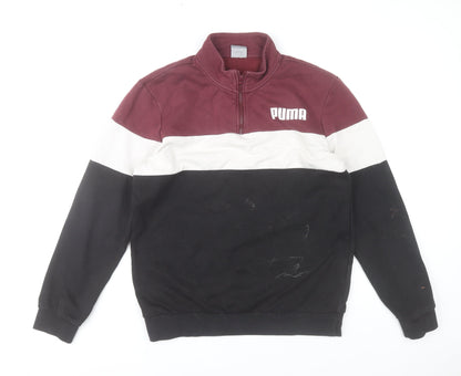 Mens UK Size M PUMA Multicoloured Pullover Sweatshirt