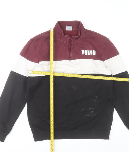 Mens UK Size M PUMA Multicoloured Pullover Sweatshirt