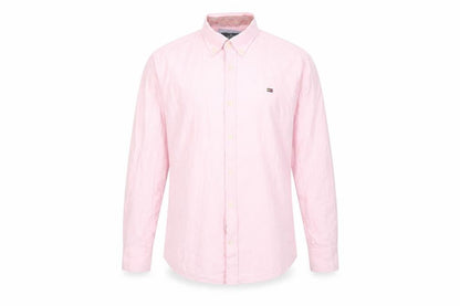 Lyon Becker Men’s Pink Small Button-Down Long Sleeve Dress Shirt