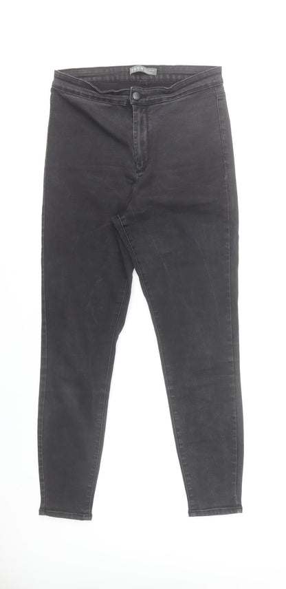 Denim Co. Women's Black Skinny Jeans Size 14 Slim Fit