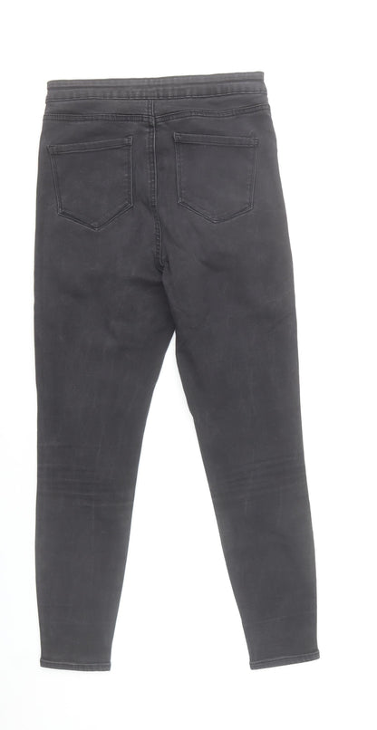 Denim Co. Women's Black Skinny Jeans Size 14 Slim Fit