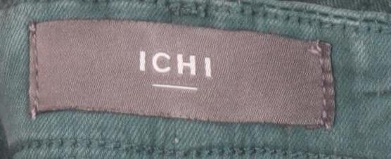ICHI Womens Green Skinny Jeans Size 29 Slim Fit Stretch