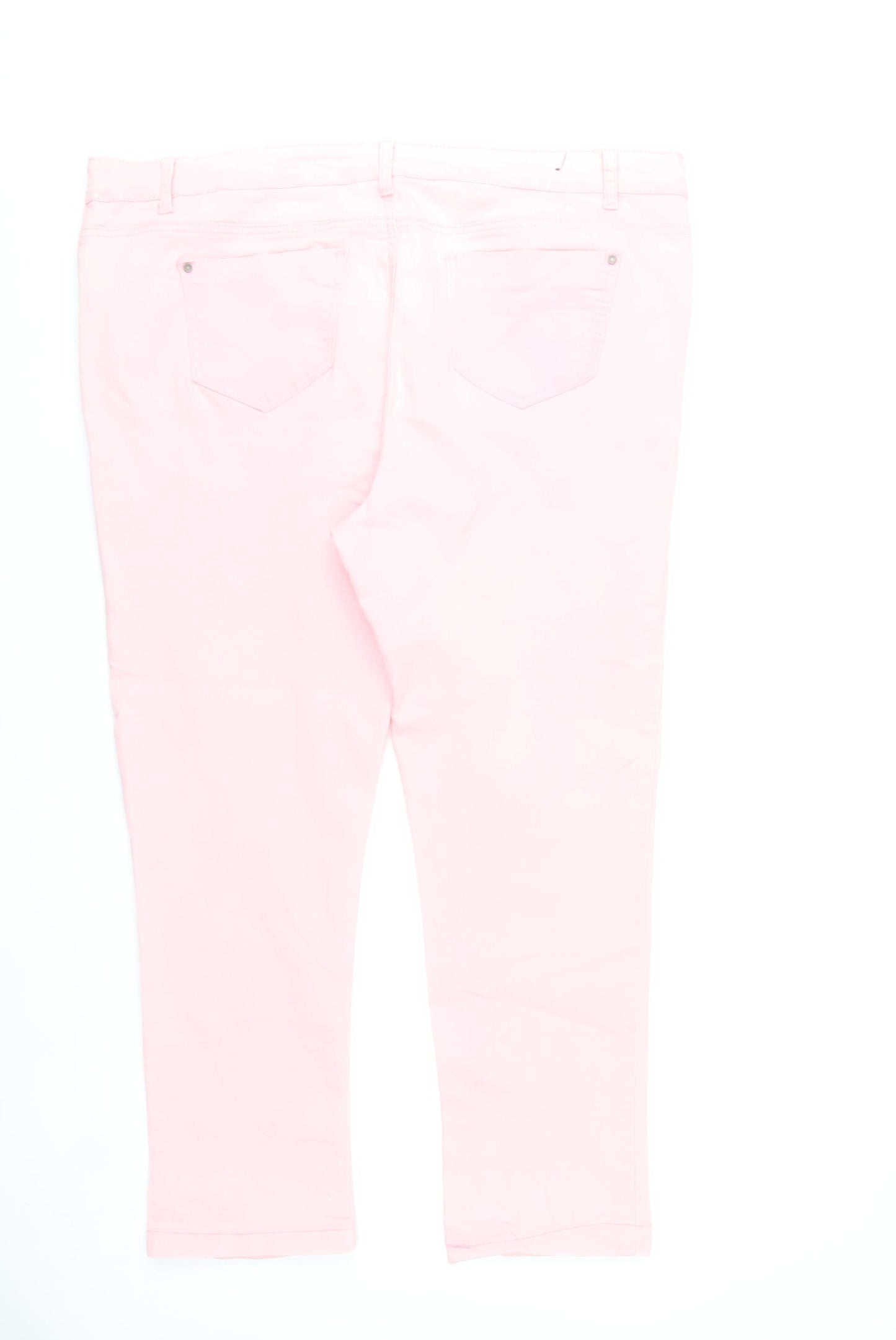 J.E.A.N. Womens Pink Size 20 Straight Leg Jeans Cotton Blend