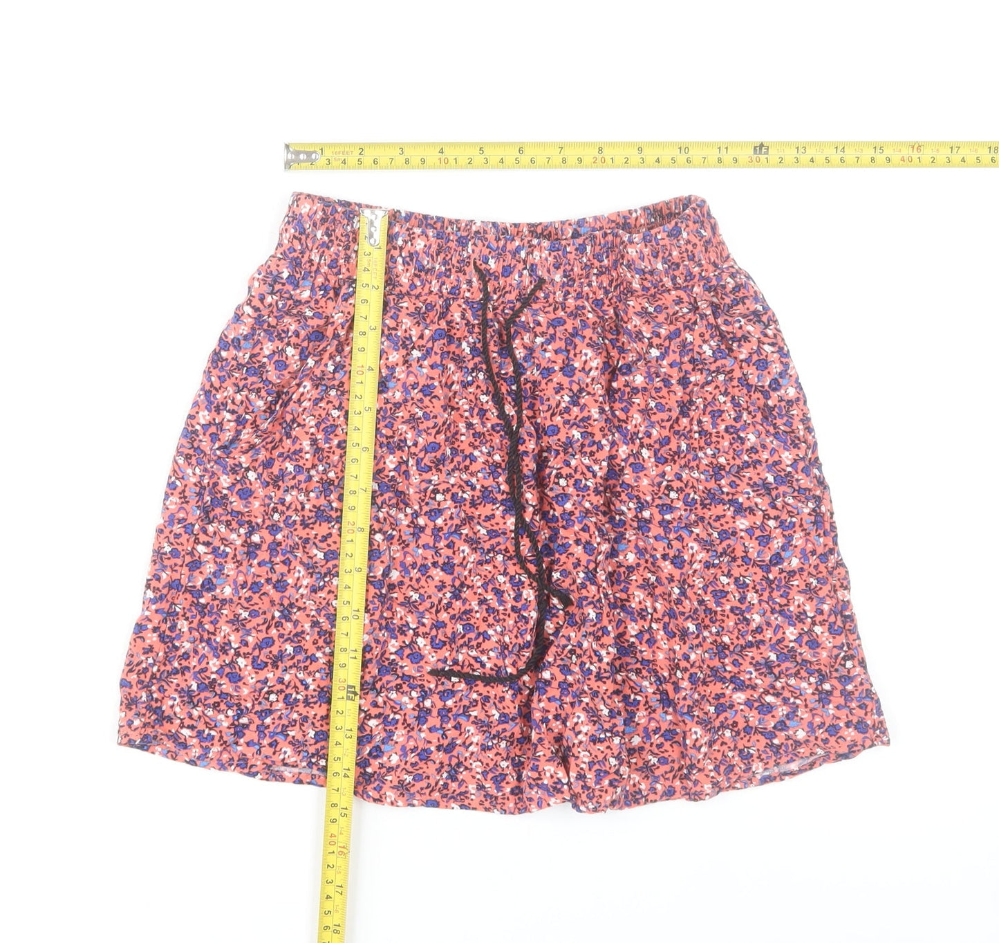 Sinsay Women’s Multicoloured Floral A-Line Skirt Size S