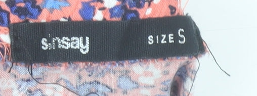 Sinsay Women’s Multicoloured Floral A-Line Skirt Size S