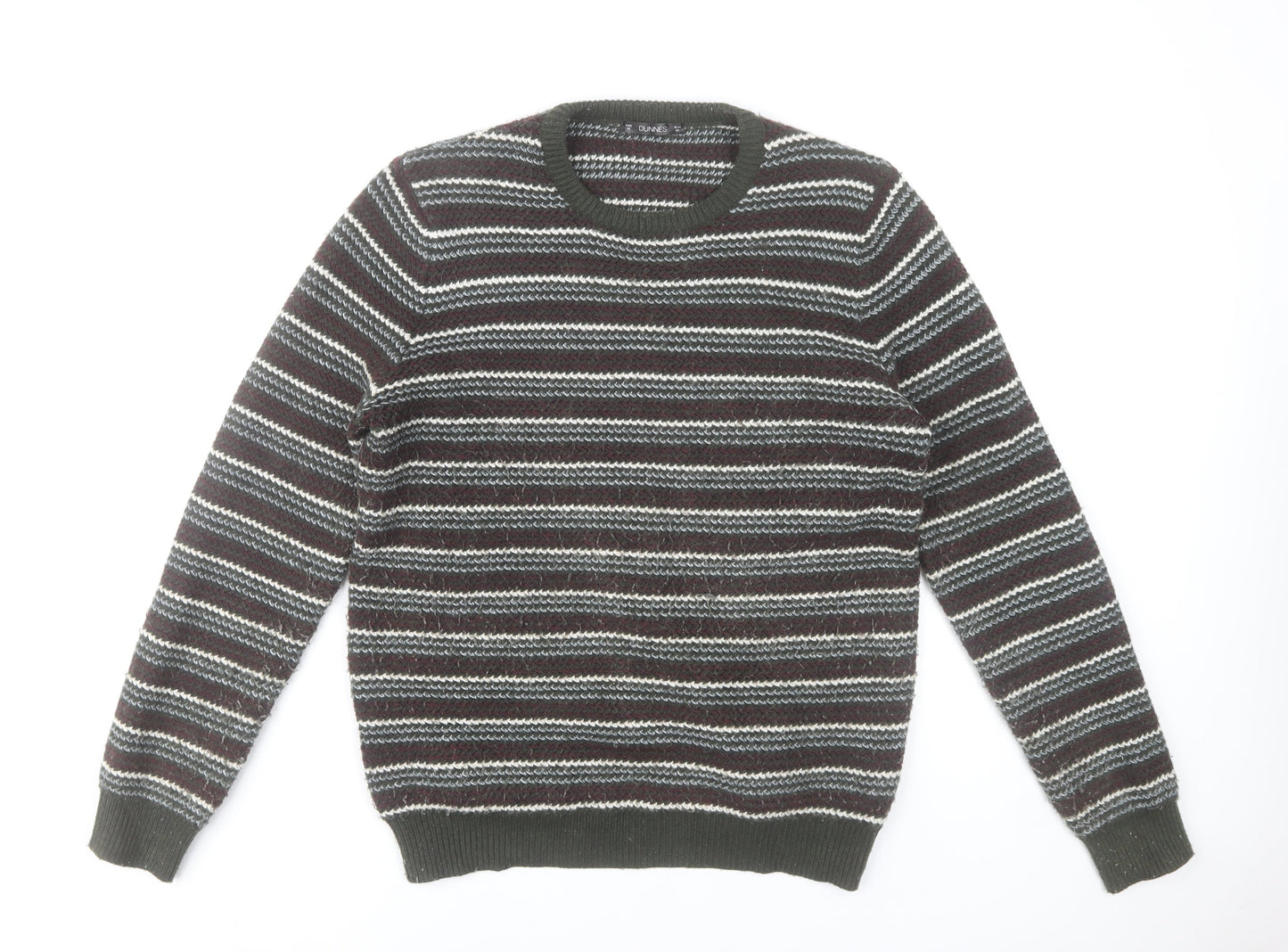 Dunnes Stores Women’s Multicoloured Striped Knit Jumper Size M