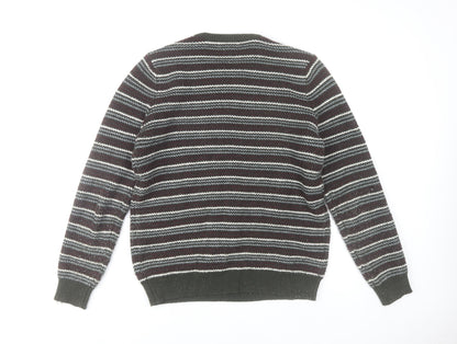 Dunnes Stores Women’s Multicoloured Striped Knit Jumper Size M
