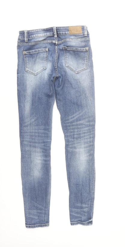 Diverse Womens Blue Skinny Jeans Size 8 Slim Fit Mid Rise Stretch