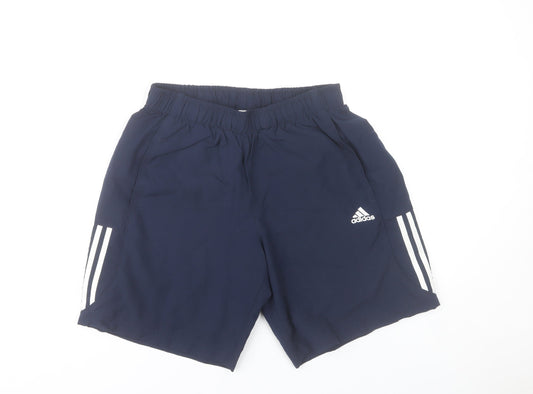 Adidas Men’s Blue Medium Sport Essentials Athletic Shorts