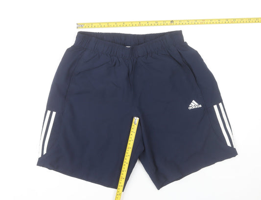 Adidas Men’s Blue Medium Sport Essentials Athletic Shorts