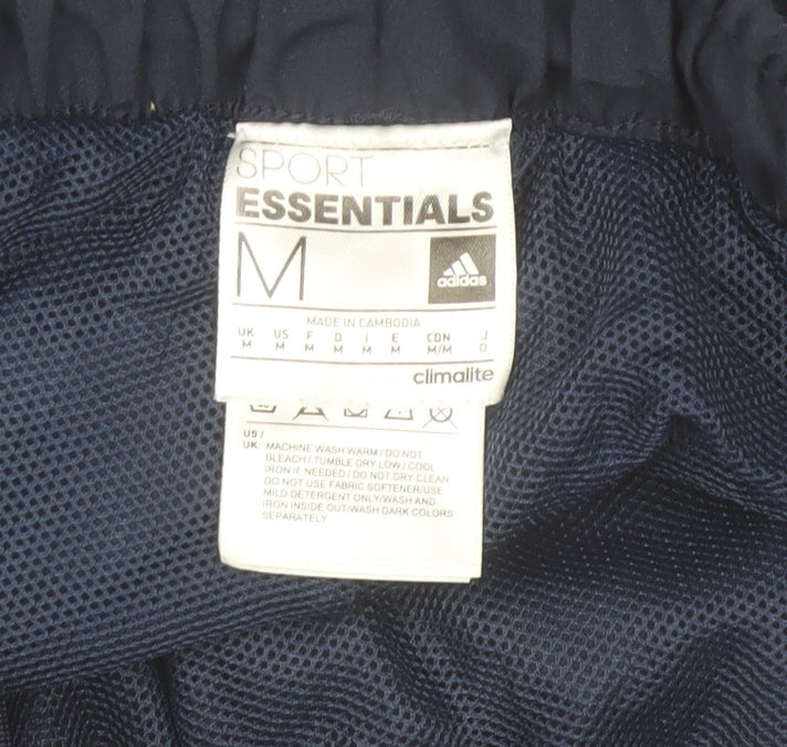 Adidas Men’s Blue Medium Sport Essentials Athletic Shorts