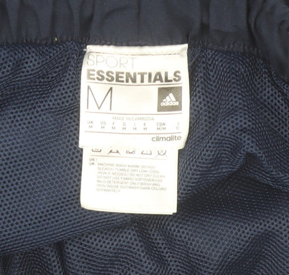Adidas Men’s Blue Medium Sport Essentials Athletic Shorts