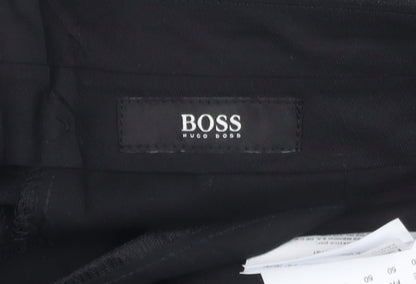 Hugo Boss Men’s Black Wool Dress Pants Size M Regular Fit