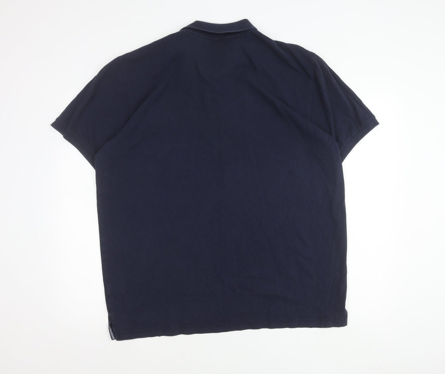 Gant Men’s Navy Blue 2XL Cotton Polo Shirt Classic Fit
