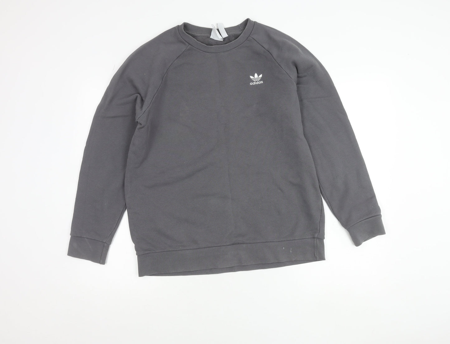Mens UK Size M adidas Grey Pullover Sweatshirt